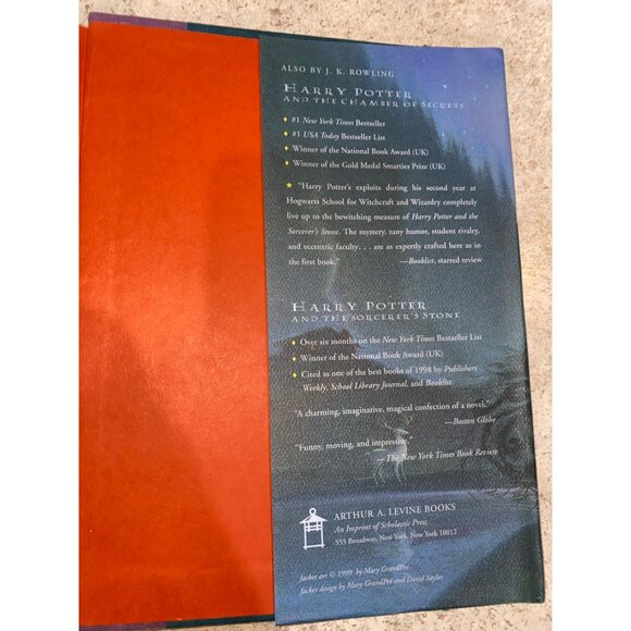 Harry Potter And The Prisoner Of Azkaban Hardcover First Edition 1999 By J.K. Ro - Picture 4 of 8